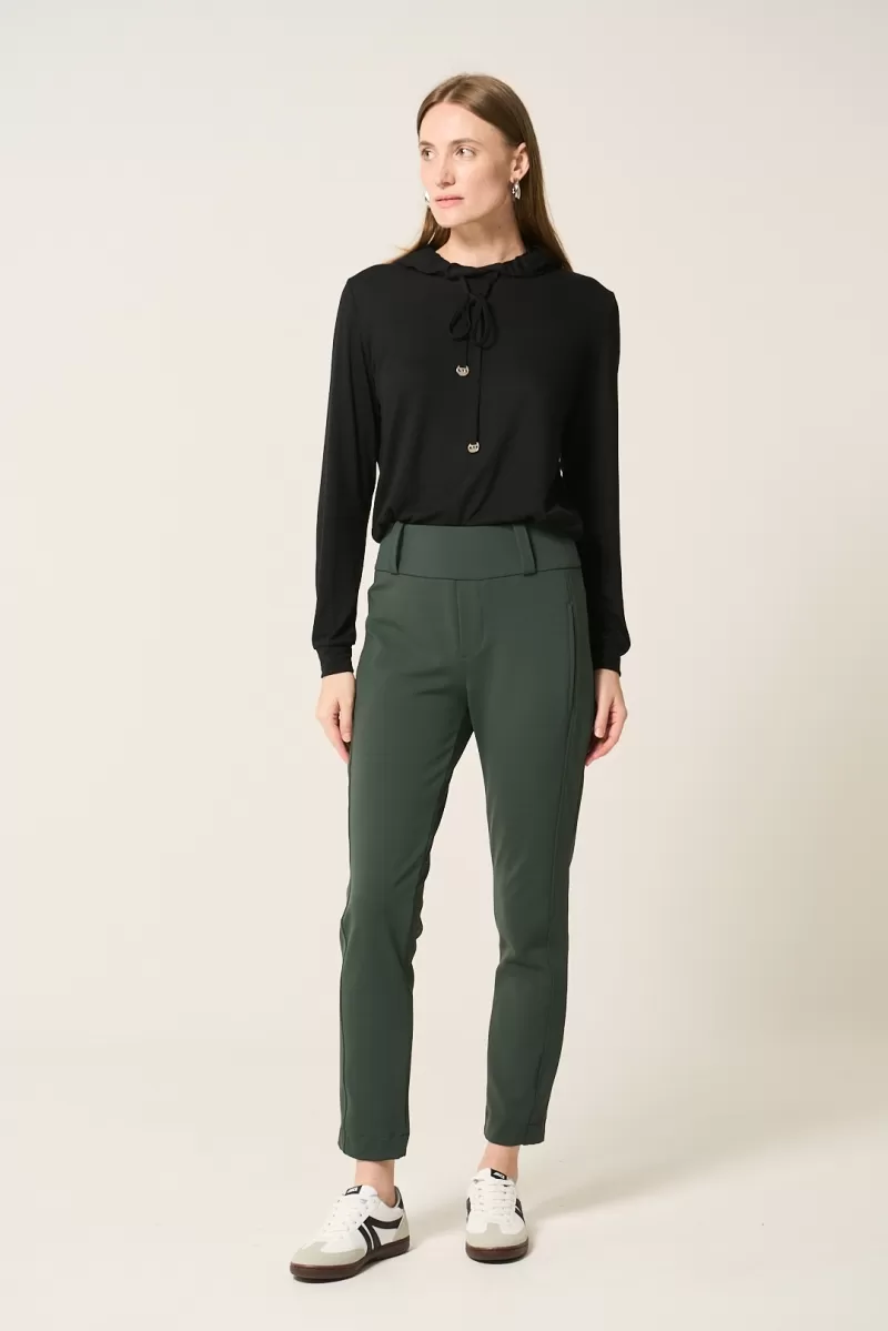 Hidrogênio - ROMILDA GREEN SKINNY PANTS - 19971009 Hidrogênio - ROMILDA GREEN SKINNY PANTS - 19971009