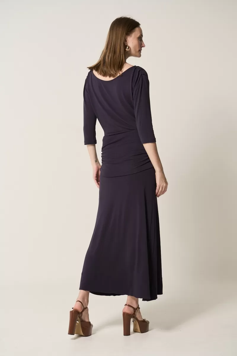 Hidrogênio - NAVY ASYMMETRICAL SHOULDER DRESS - 20284004 Hidrogênio - NAVY ASYMMETRICAL SHOULDER DRESS - 20284004