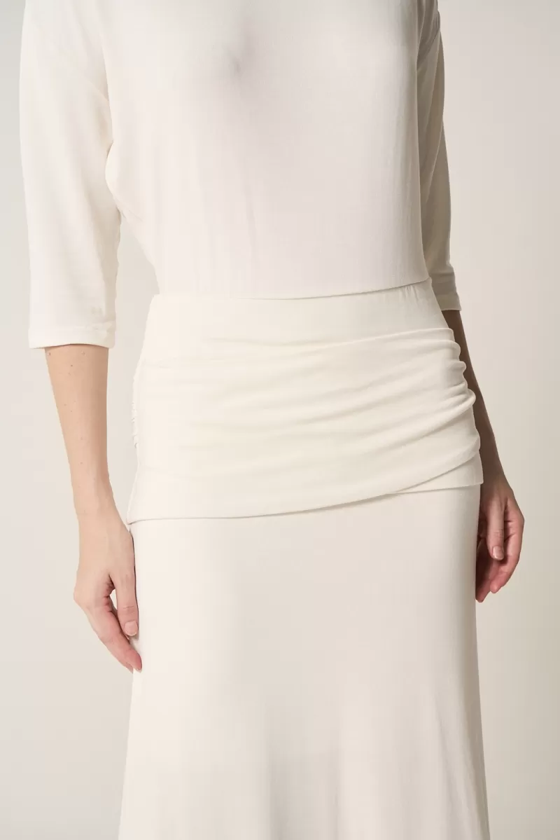 Hidrogênio - OFF WHITE ASYMMETRICAL SHOULDER DRESS - 20284018 Hidrogênio - OFF WHITE ASYMMETRICAL SHOULDER DRESS - 20284018