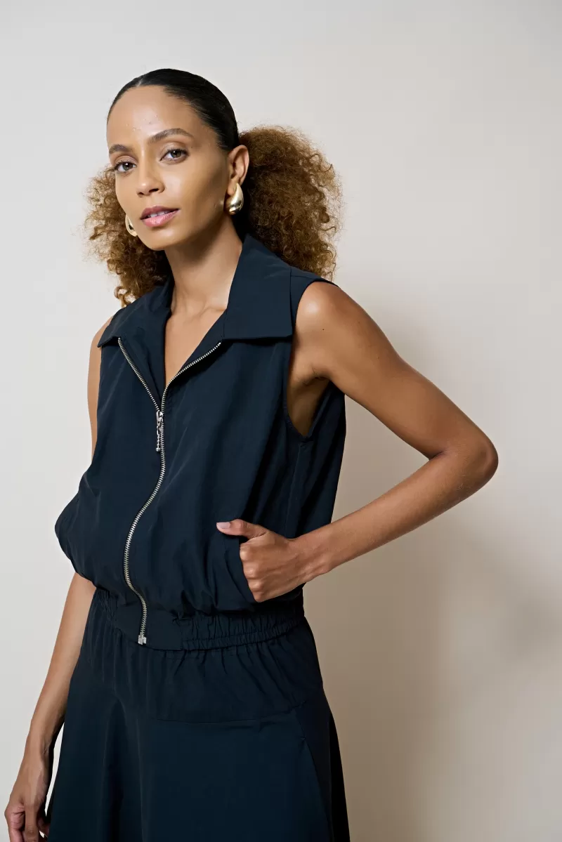 Hidrogênio - BLACK BOMBER VEST - 20292001 Hidrogênio - BLACK BOMBER VEST - 20292001