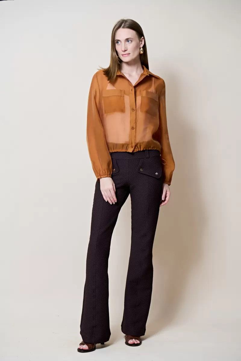 Hidrogênio - ORGANZA JACKET WITH POCKET GUARANA - 20265573 Hidrogênio - ORGANZA JACKET WITH POCKET GUARANA - 20265573