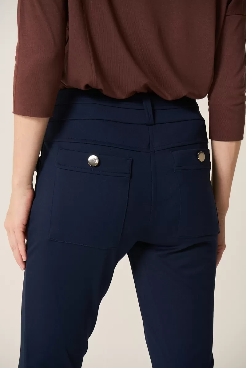 Hidrogênio - CAMILA MARINHO FISHERMAN PANTS WITH LAPELS - 20286004 Hidrogênio - CAMILA MARINHO FISHERMAN PANTS WITH LAPELS - 20286004