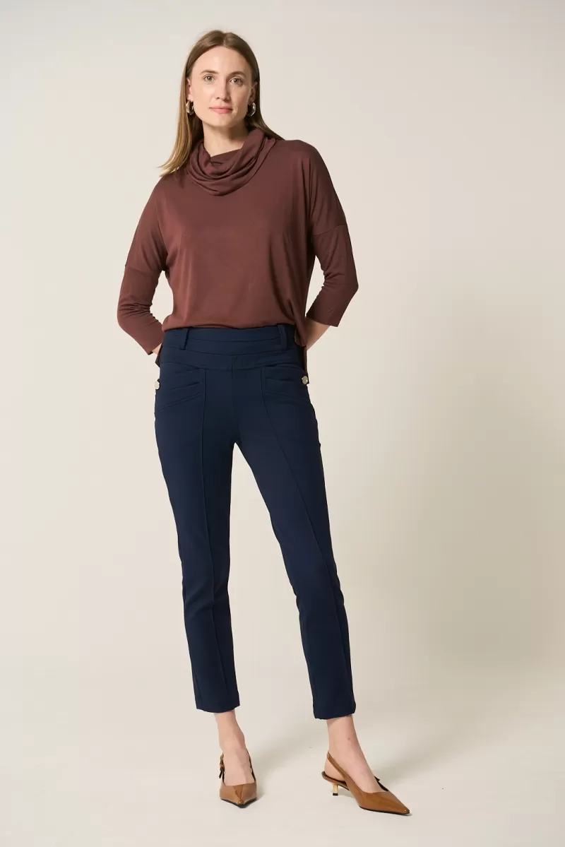 Hidrogênio - CAMILA MARINHO FISHERMAN PANTS WITH LAPELS - 20286004 Hidrogênio - CAMILA MARINHO FISHERMAN PANTS WITH LAPELS - 20286004