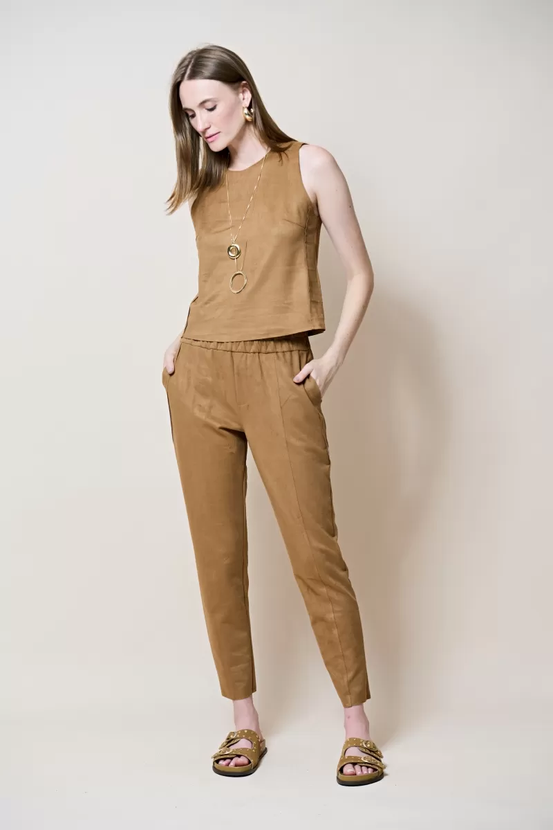 Hidrogênio - VICK BEIGE NUT THREADED JOGGER PANTS - 20297296 Hidrogênio - VICK BEIGE NUT THREADED JOGGER PANTS - 20297296