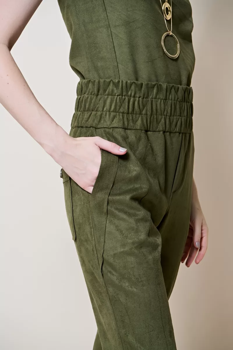 Hidrogênio - VICK OLIVE THREADED JOGGER PANTS - 20297391 Hidrogênio - VICK OLIVE THREADED JOGGER PANTS - 20297391