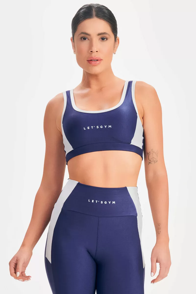 Lets Gym - Blue Happiness Top - 2688AZ Lets Gym - Blue Happiness Top - 2688AZ