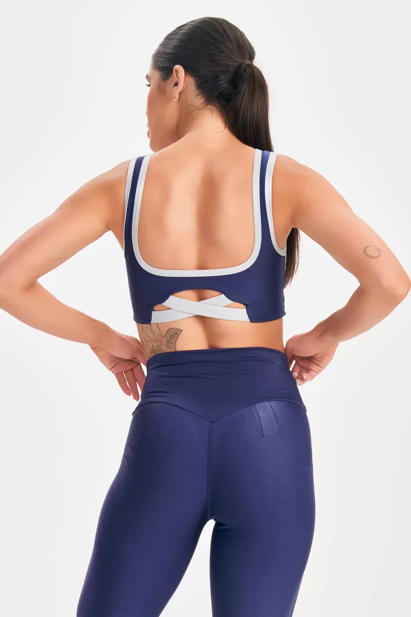 Lets Gym - Blue Happiness Top - 2688AZ Lets Gym - Blue Happiness Top - 2688AZ