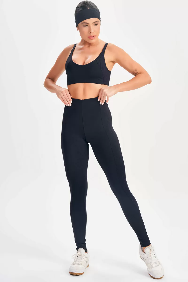 Lets Gym - Black Radiant Top - 2639PT Lets Gym - Black Radiant Top - 2639PT