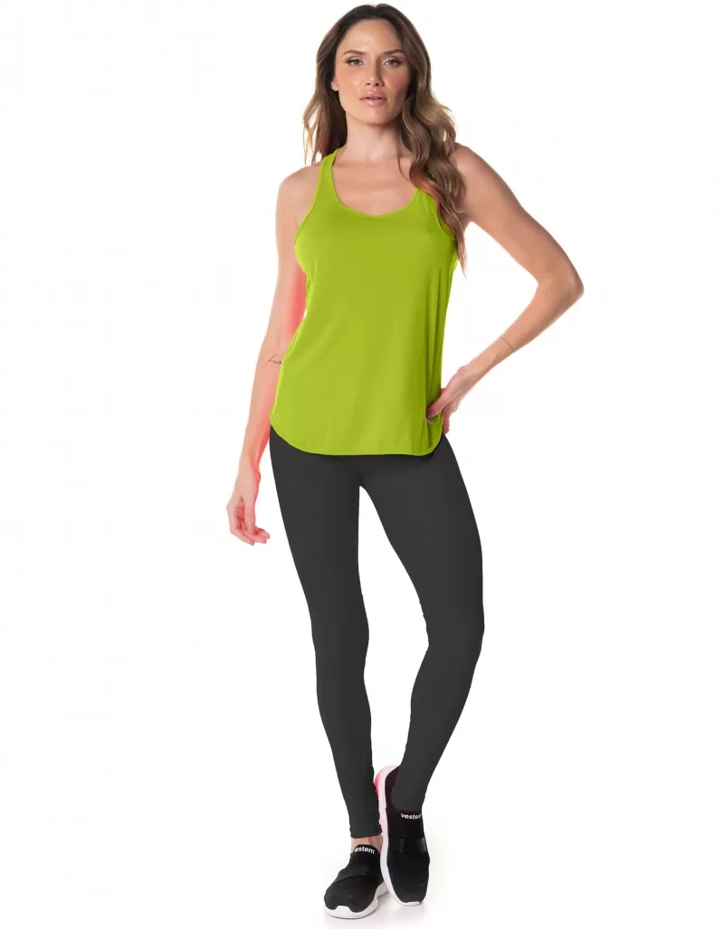 Vestem - Neon Green Roller Tank Shirt - REG760.ESS.C0041 Vestem - Neon Green Roller Tank Shirt - REG760.ESS.C0041