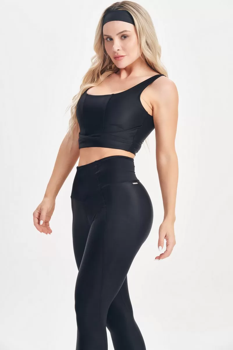 Lets Gym - Black Fatale Top - 2651PT Lets Gym - Black Fatale Top - 2651PT