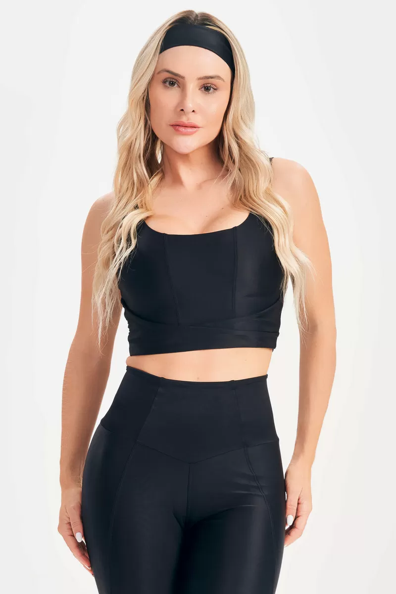 Lets Gym - Black Fatale Top - 2651PT Lets Gym - Black Fatale Top - 2651PT
