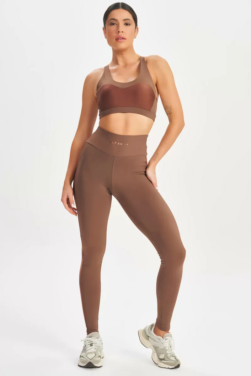 Lets Gym - Dark Brown Top - 2634MR Lets Gym - Dark Brown Top - 2634MR