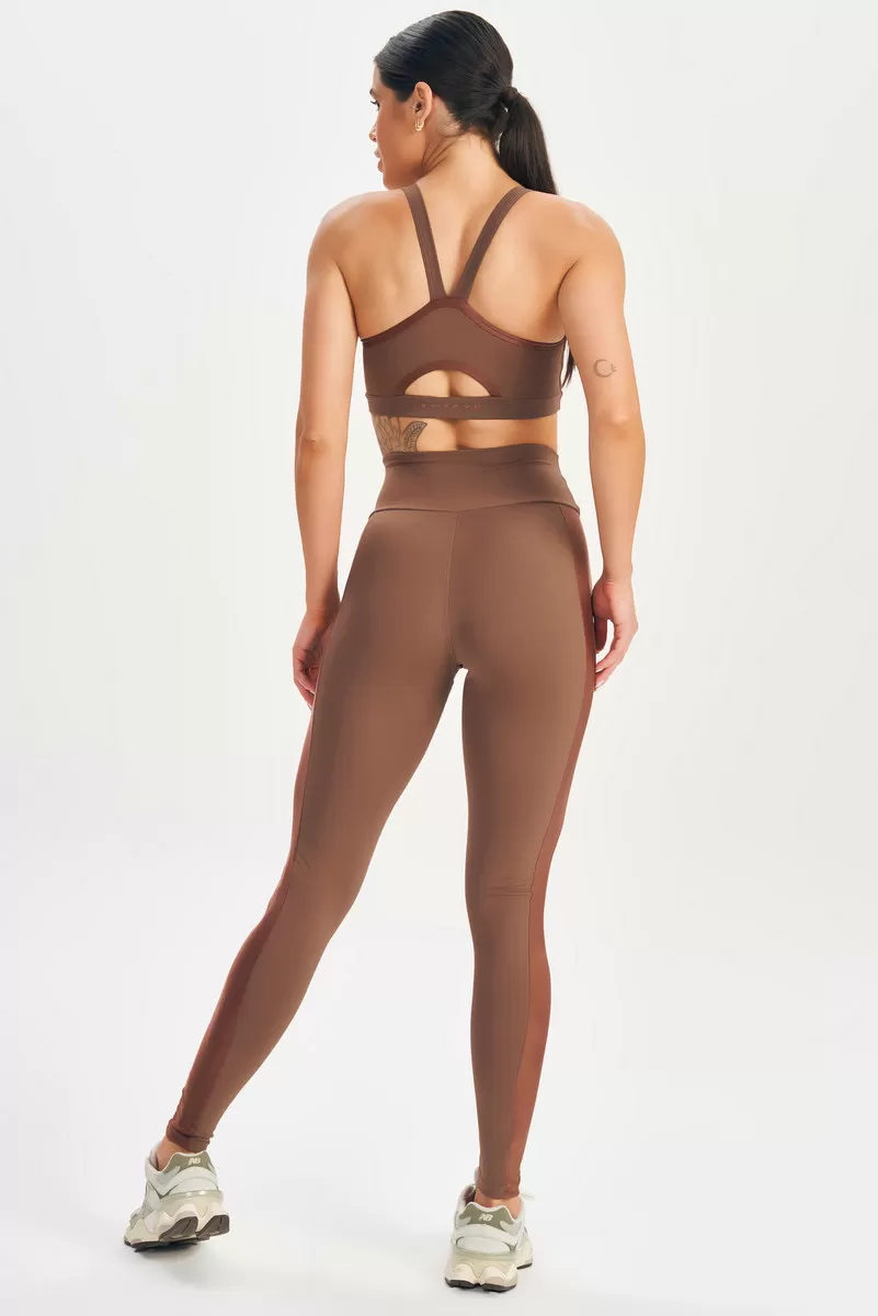 Lets Gym - Dark Brown Top - 2634MR Lets Gym - Dark Brown Top - 2634MR