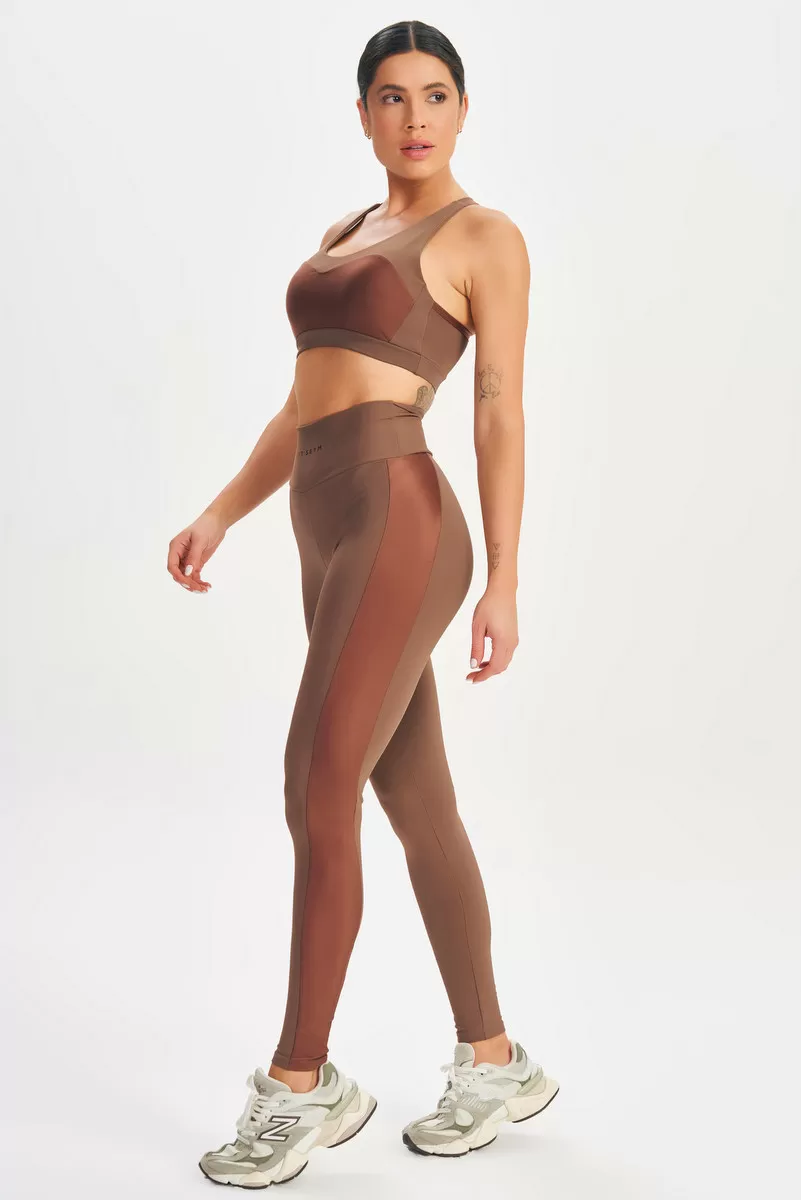 Lets Gym - Dark Brown Top - 2634MR Lets Gym - Dark Brown Top - 2634MR