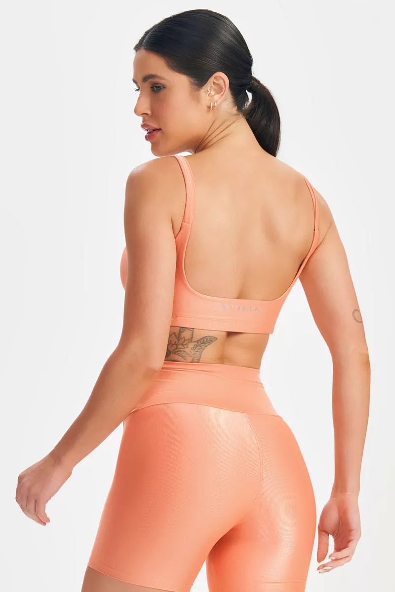 Lets Gym - Minimal Bold Coral Top - 2572CL Lets Gym - Minimal Bold Coral Top - 2572CL