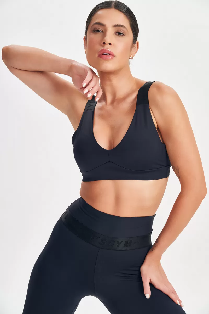 Lets Gym - Black Chaos Top - 2618PT Lets Gym - Black Chaos Top - 2618PT