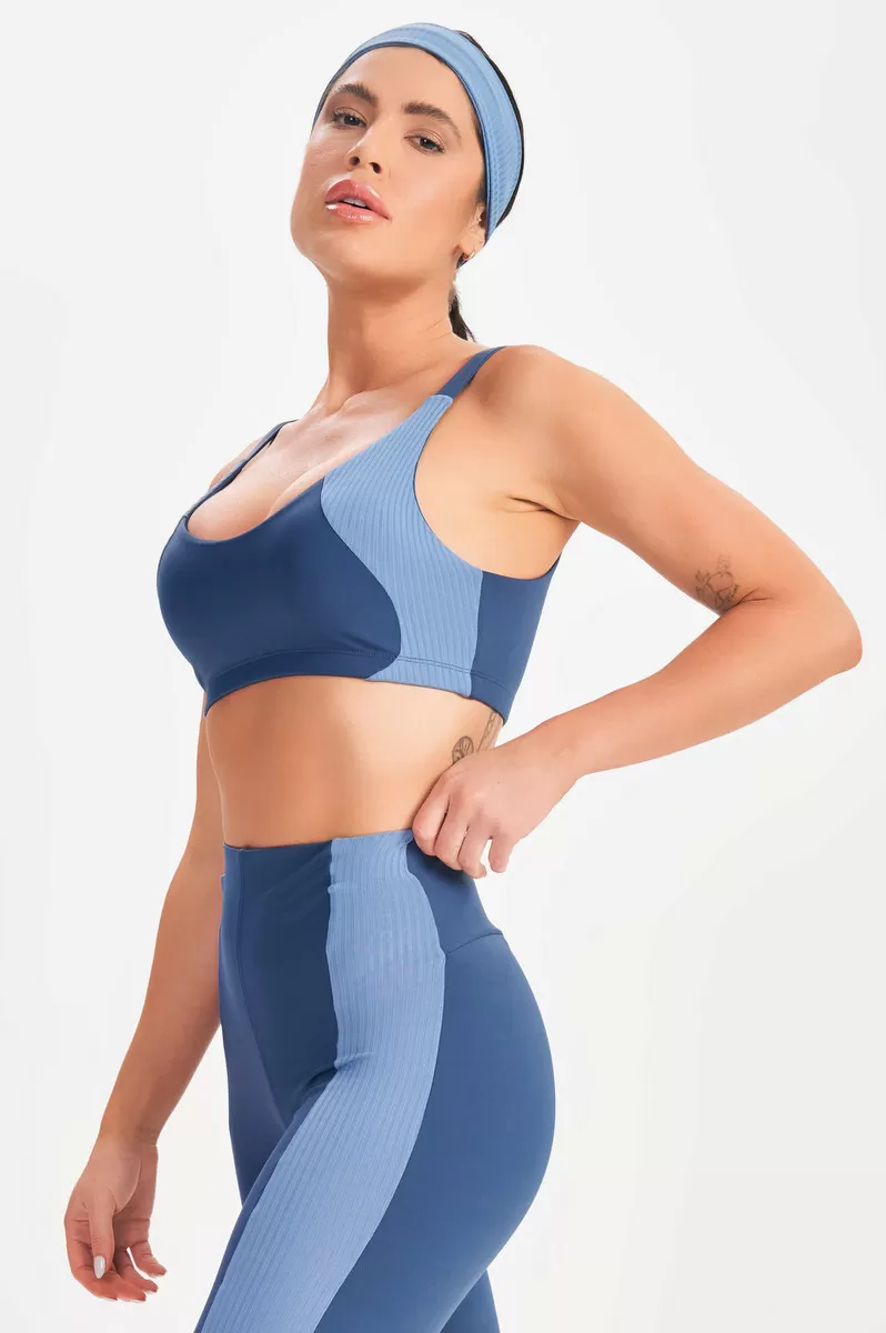Lets Gym - Radiant Blue Top - 2639AZ Lets Gym - Radiant Blue Top - 2639AZ