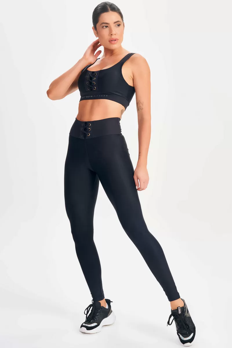 Lets Gym - Black Refine Top - 2691PT Lets Gym - Black Refine Top - 2691PT