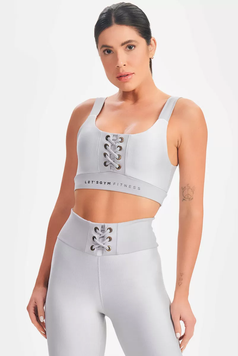 Lets Gym - Top Refine Gray - 2691PR Lets Gym - Top Refine Gray - 2691PR