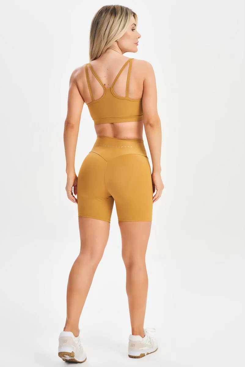Lets Gym - Top Lets Basic Mustard - 2579MD Lets Gym - Top Lets Basic Mustard - 2579MD