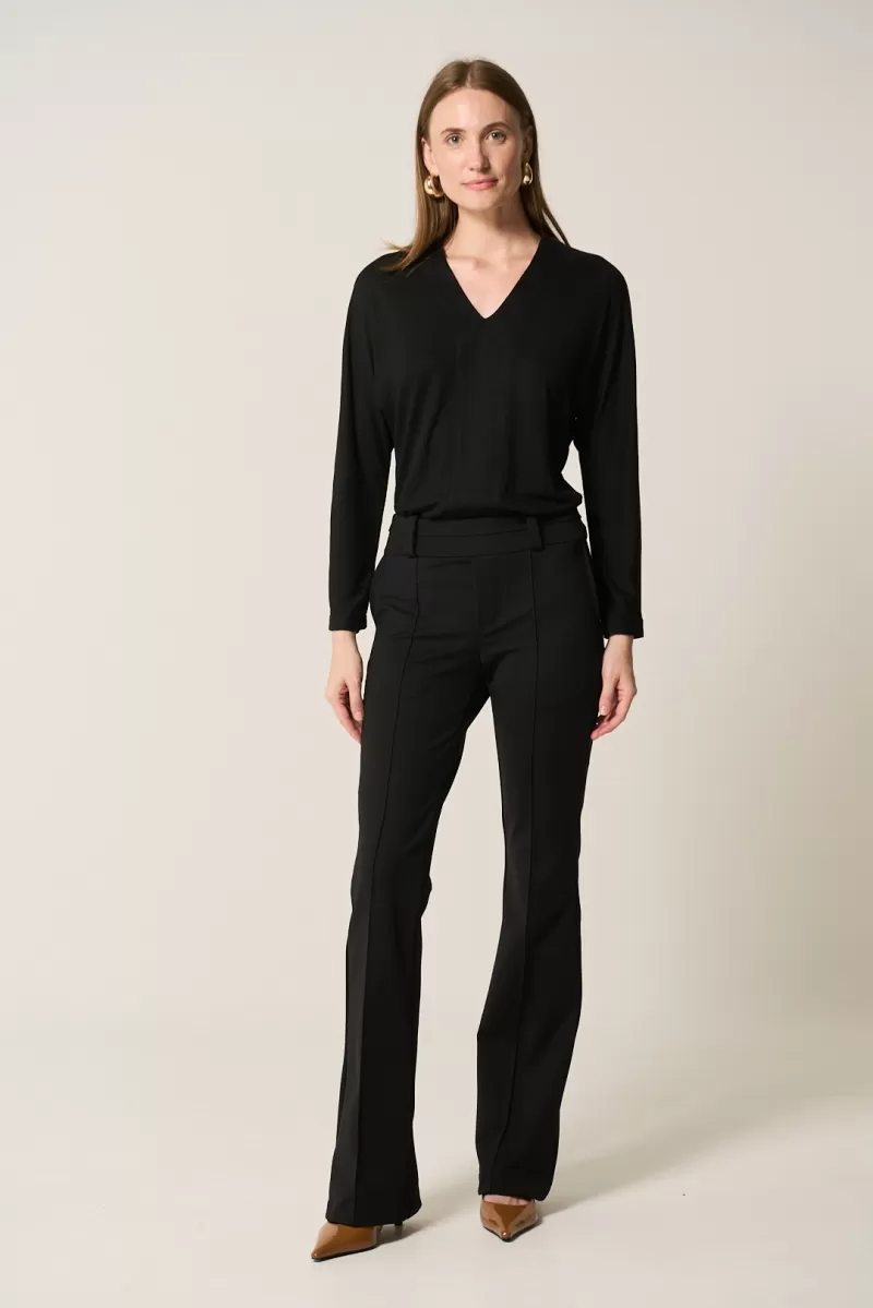 Hidrogênio - PINK BLACK STRAIGHT PANTS - 20283001 Hidrogênio - PINK BLACK STRAIGHT PANTS - 20283001