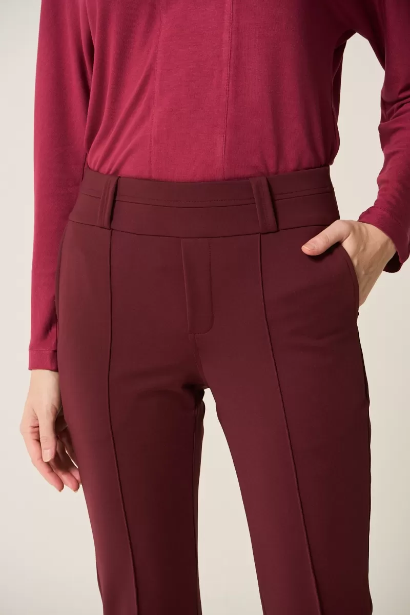 Hidrogênio - WINE PINK STRAIGHT PANTS - 20283043 Hidrogênio - WINE PINK STRAIGHT PANTS - 20283043