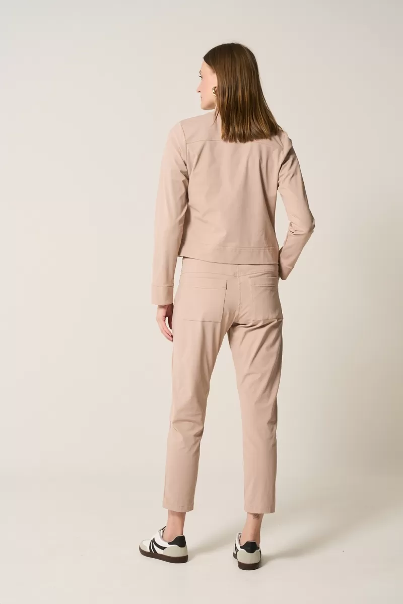 Hidrogênio - POLYAMIDE JACKET WITH ZIPPER CHOCOLATE - 19945032 Hidrogênio - POLYAMIDE JACKET WITH ZIPPER CHOCOLATE - 19945032