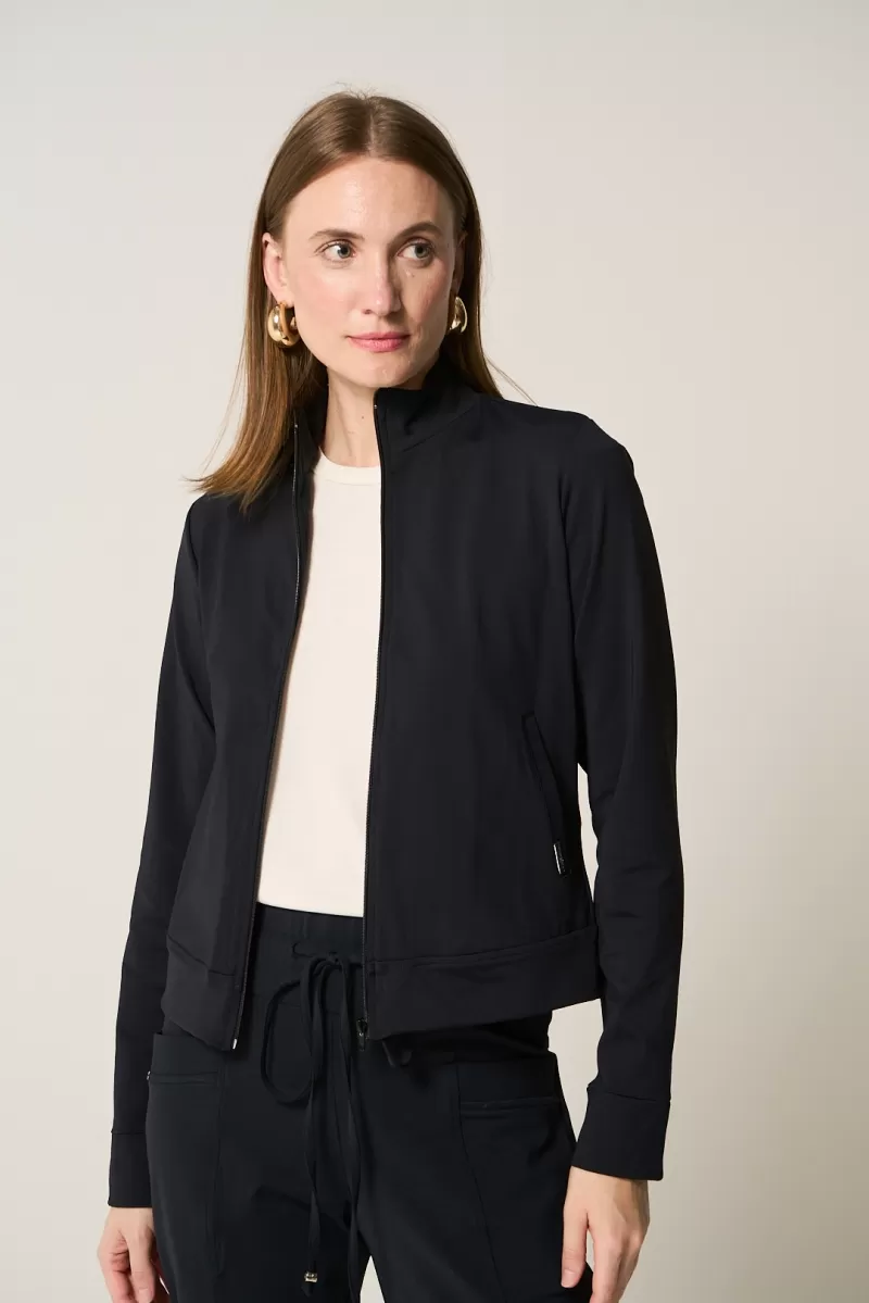 Hidrogênio - BLACK ZIPPER POLYAMIDE JACKET - 19945001 Hidrogênio - BLACK ZIPPER POLYAMIDE JACKET - 19945001