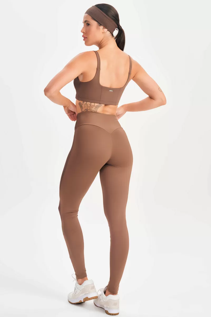 Lets Gym - Radiant Coffee Leggings - 2640CF Lets Gym - Radiant Coffee Leggings - 2640CF