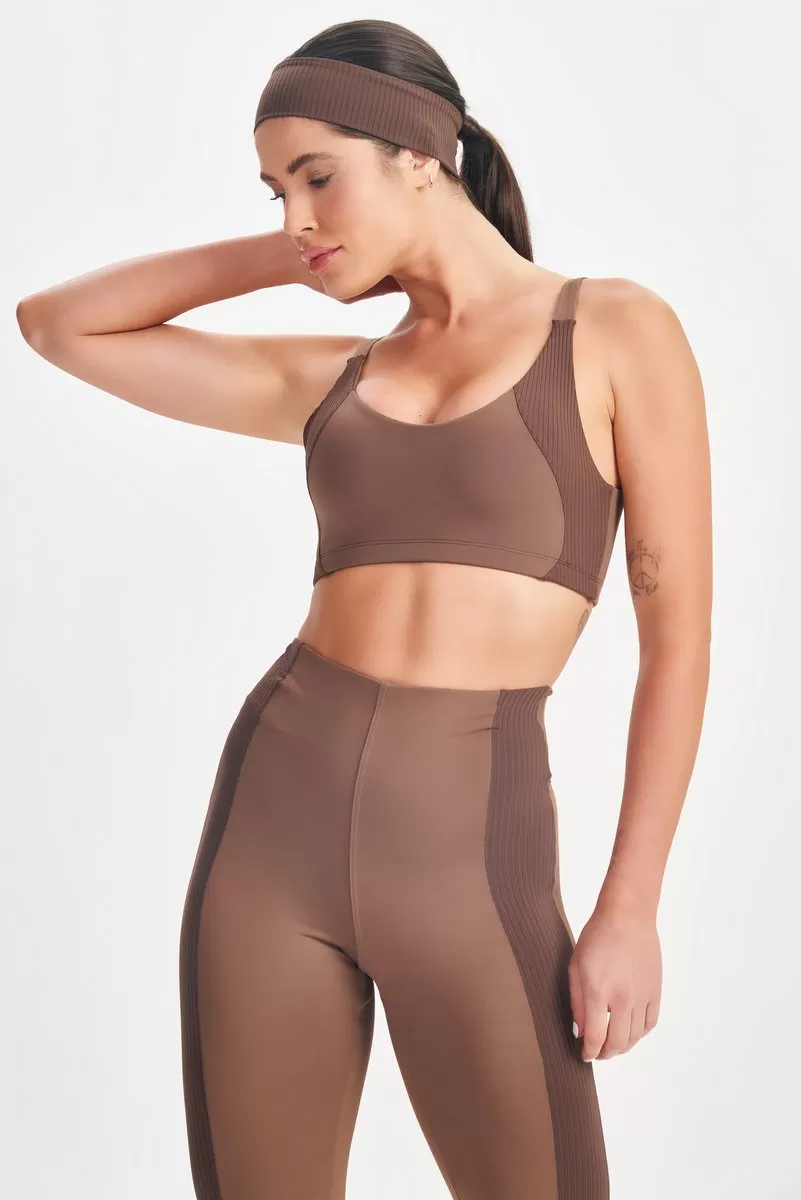 Lets Gym - Radiant Coffee Leggings - 2640CF Lets Gym - Radiant Coffee Leggings - 2640CF