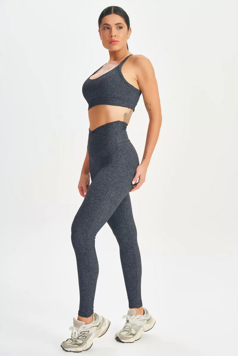 Lets Gym - Basic Fusion Dark Blend Leggings - 2617ME Lets Gym - Basic Fusion Dark Blend Leggings - 2617ME