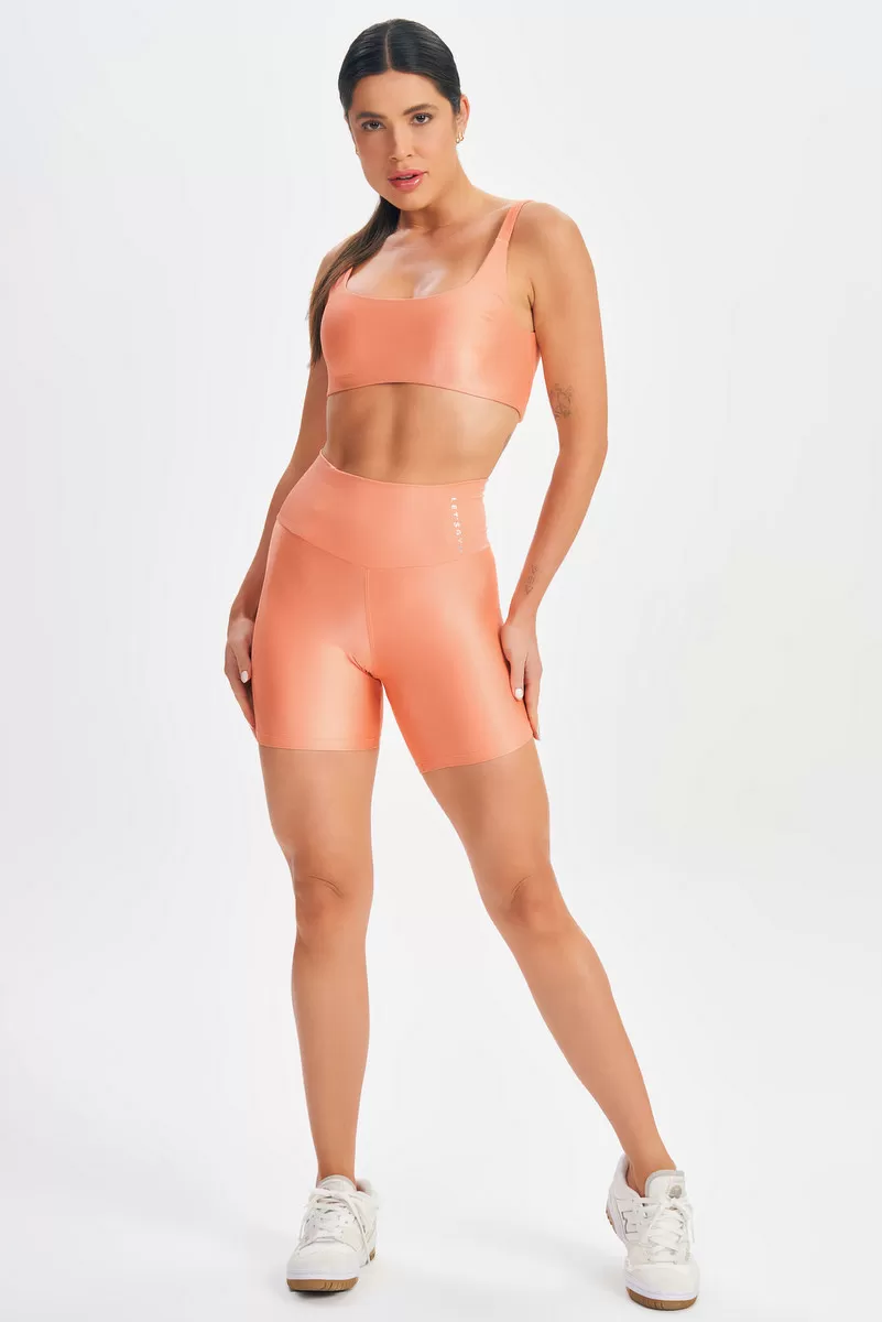Lets Gym - Minimal Bold Coral Shorts - 2574CL Lets Gym - Minimal Bold Coral Shorts - 2574CL