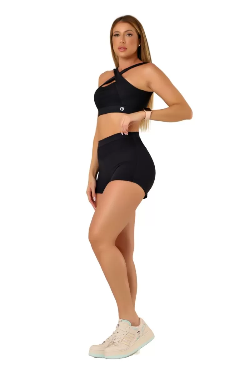 Garotafit - Black Dandy Shorts - SH544A