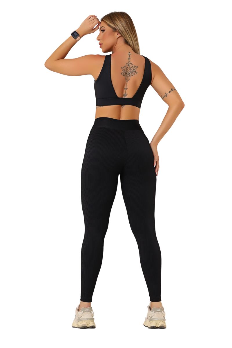 Garotafit - Black Dandy Pants - FUS484A Garotafit - Black Dandy Pants - FUS484A