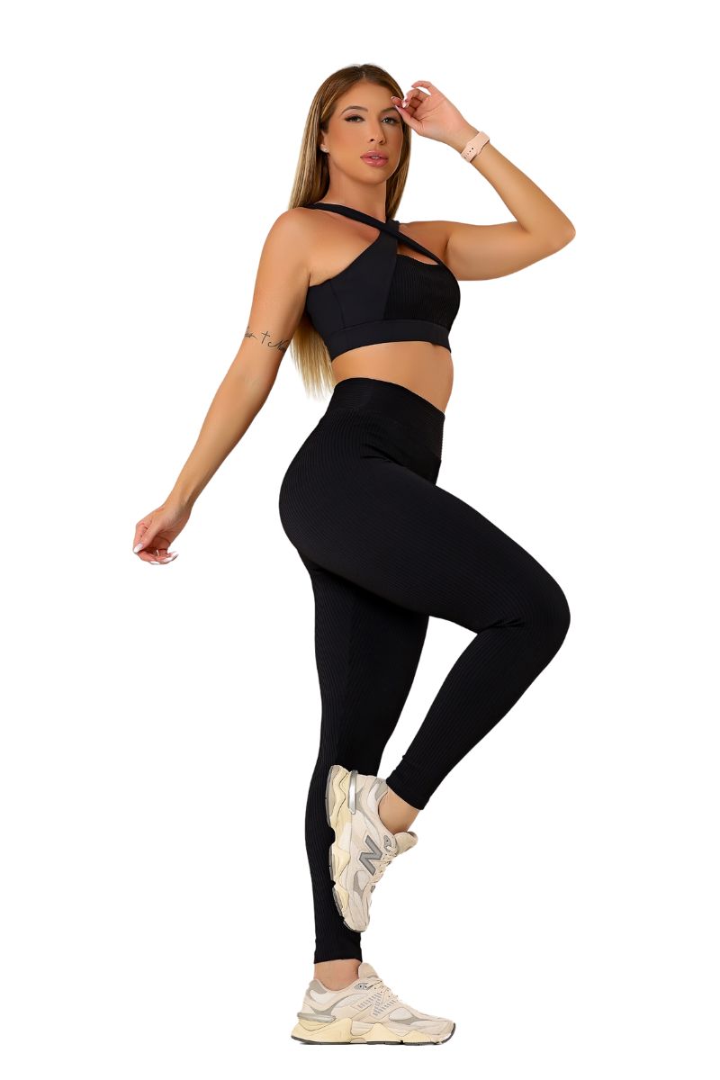 Garotafit - Black Dandy Pants - FUS484A Garotafit - Black Dandy Pants - FUS484A