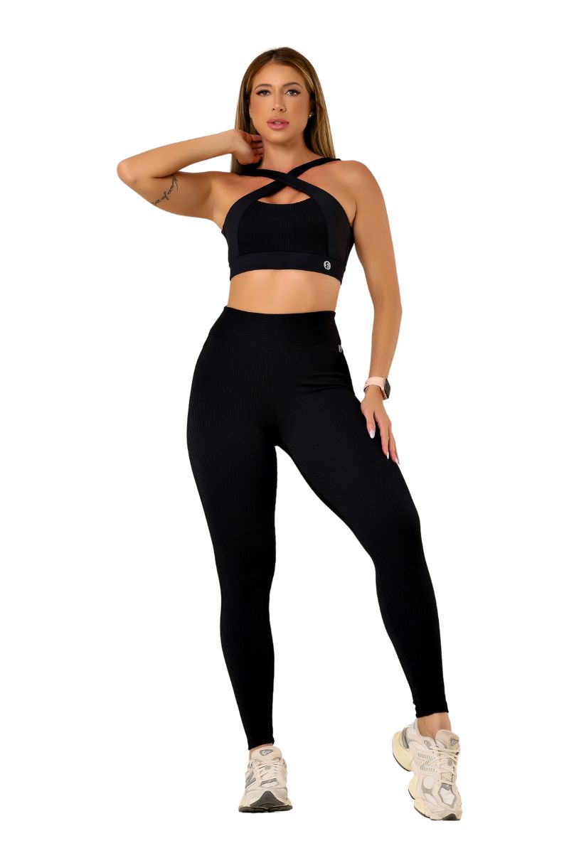 Garotafit - Black Dandy Pants - FUS484A