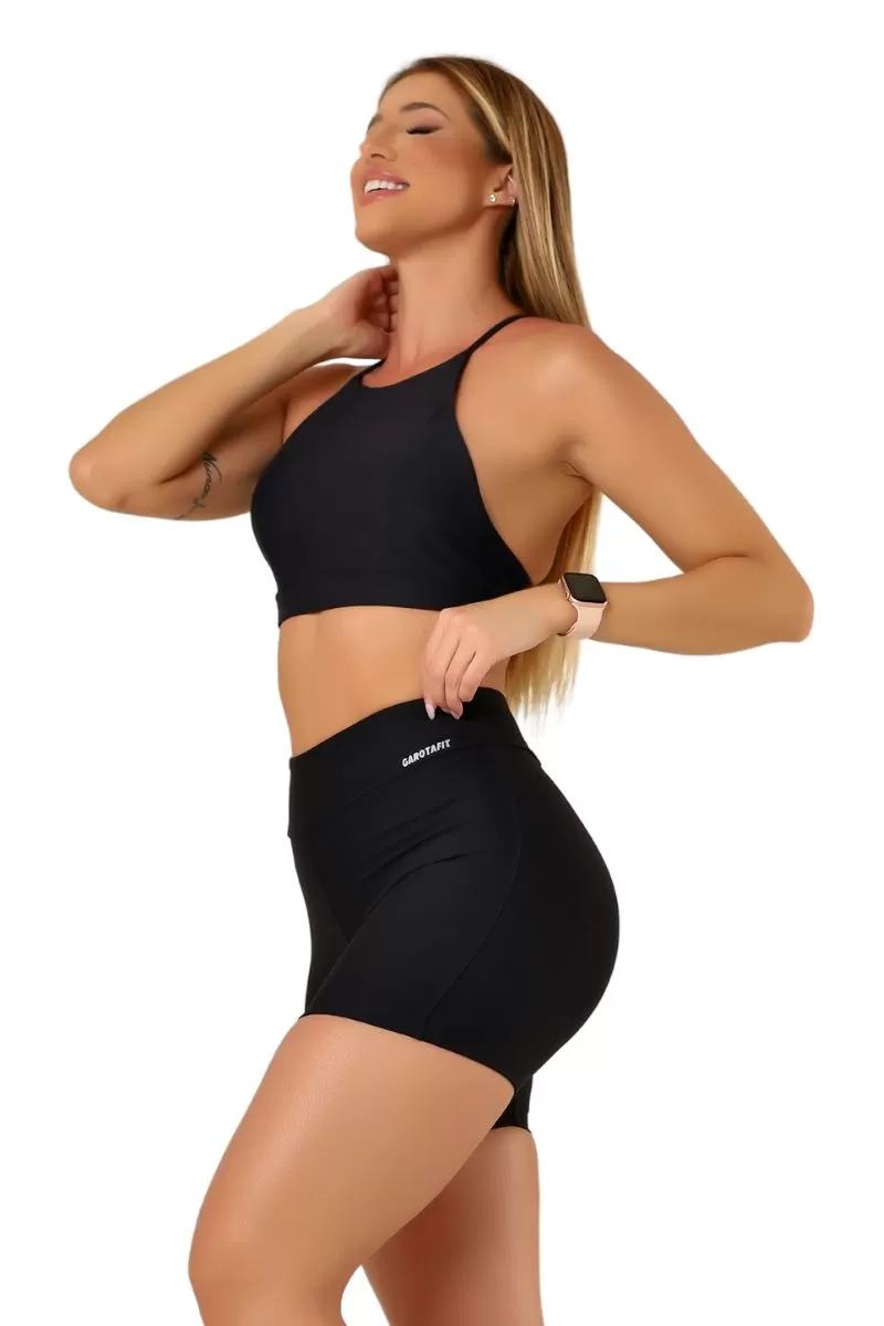 Garotafit - Black Fancy Top - TOB100A