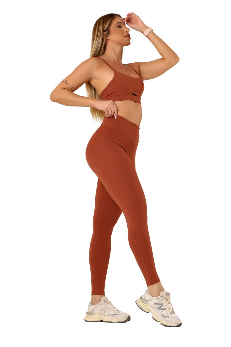 Garotafit - Bonny Hazelnut Pants - FUS486NA Garotafit - Bonny Hazelnut Pants - FUS486NA