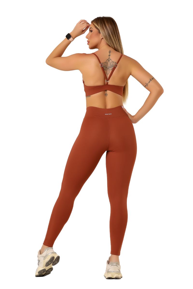 Garotafit - Bonny Hazelnut Pants - FUS486NA Garotafit - Bonny Hazelnut Pants - FUS486NA