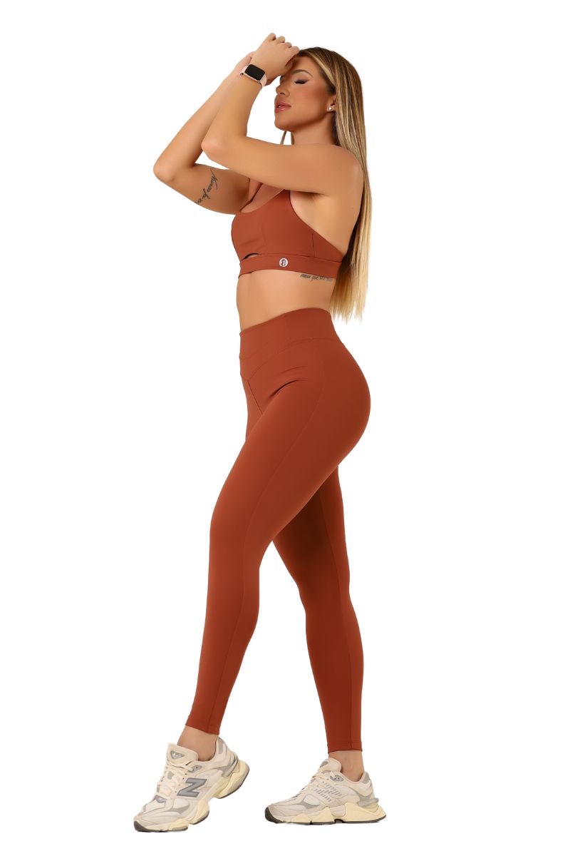 Garotafit - Bonny Hazelnut Pants - FUS486NA Garotafit - Bonny Hazelnut Pants - FUS486NA