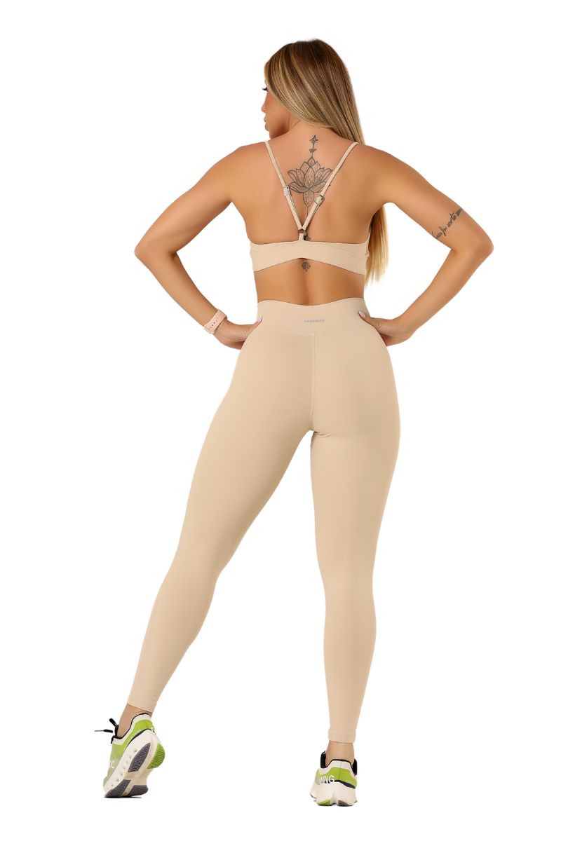 Garotafit - Bonny Oatmeal Pants - FUS486IA Garotafit - Bonny Oatmeal Pants - FUS486IA