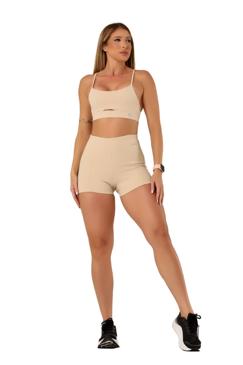 Garotafit - Bonny Oatmeal Shorts - SH546IA