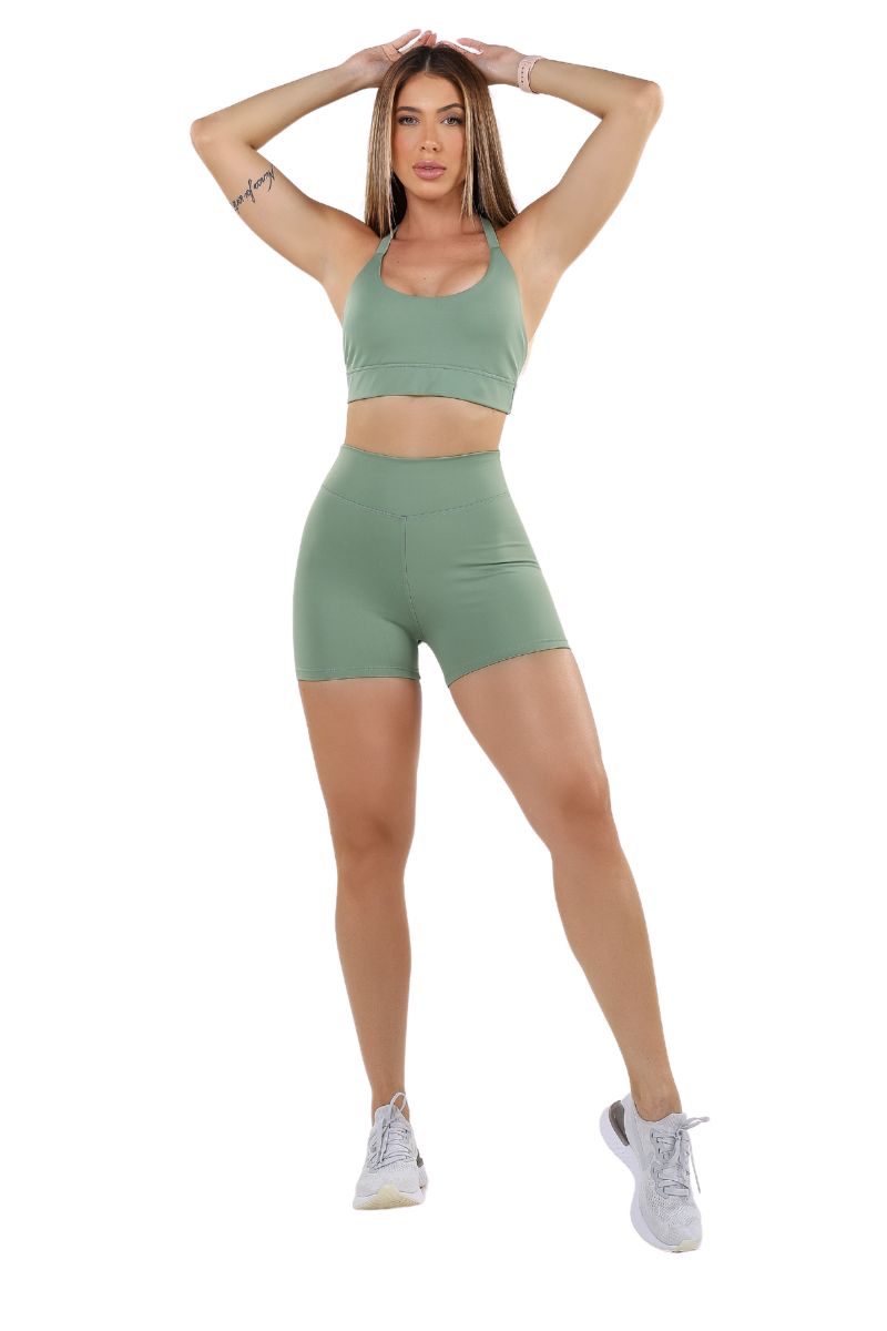 Garotafit - Short Set Swell Mauve - SCJ127H Garotafit - Short Set Swell Mauve - SCJ127H