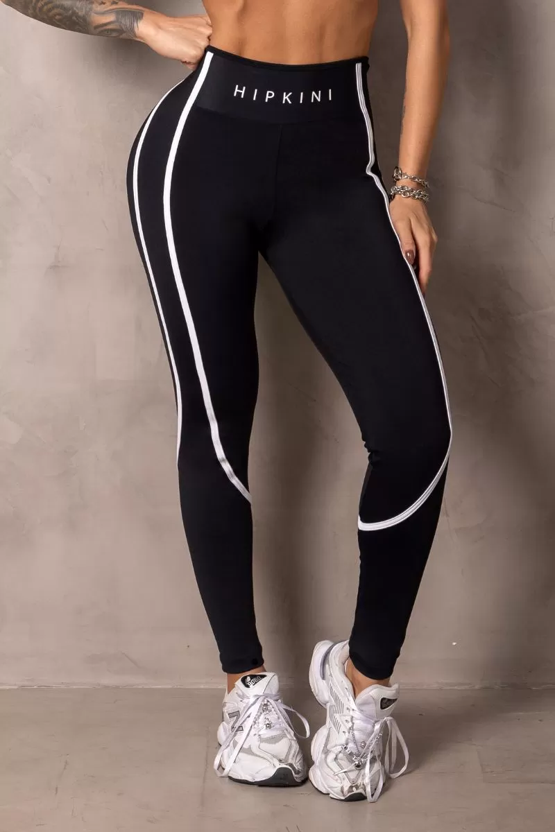 Hipkini - Black Summertime Leggings with Vivid Detail - 33330954 Hipkini - Black Summertime Leggings with Vivid Detail - 33330954