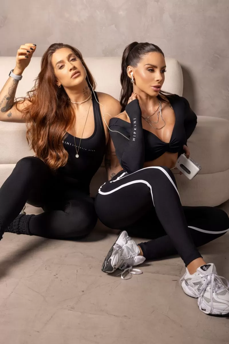 Hipkini - Black Summertime Leggings with Vivid Detail - 33330954 Hipkini - Black Summertime Leggings with Vivid Detail - 33330954