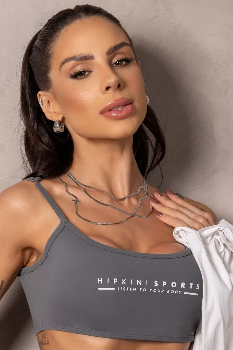 Hipkini - Summertime Top Grey with silk - 33330958