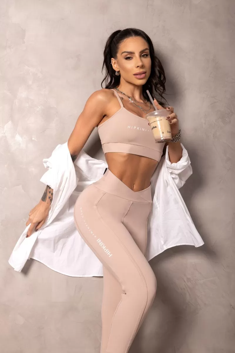 Hipkini - Summertime Nude Wrap-Around Legging - 33330961