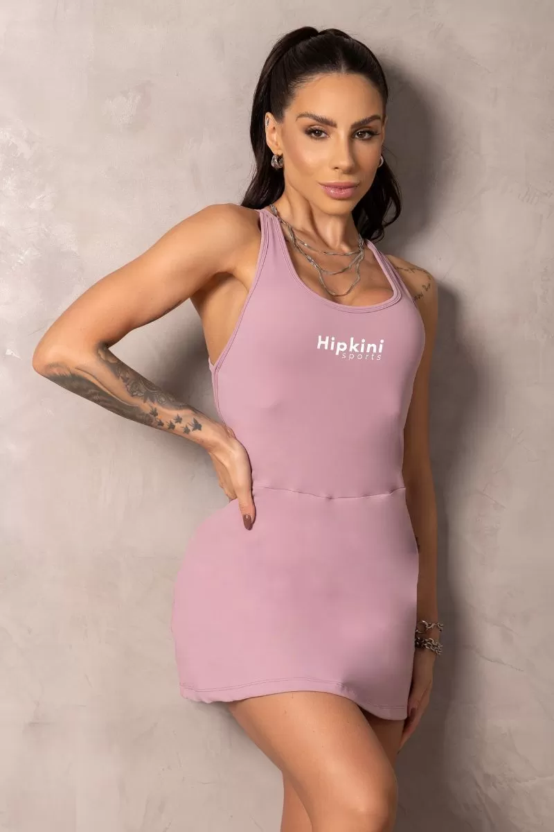 Hipkini - Summertime Rose Gold Cross Strap Romper - 33330967