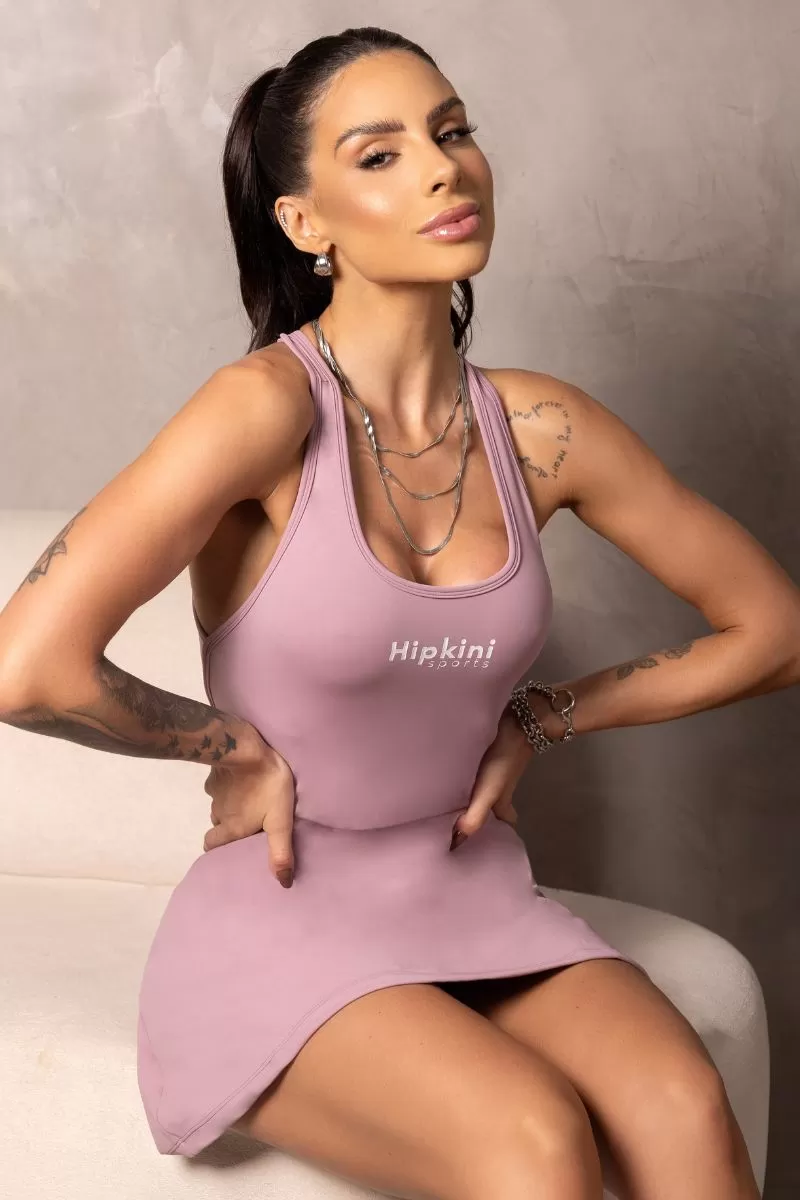 Hipkini - Summertime Rose Gold Cross Strap Romper - 33330967