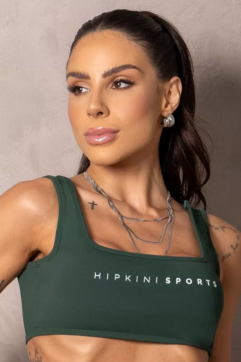 Hipkini - Summertime Green Top with Silk - 33330970